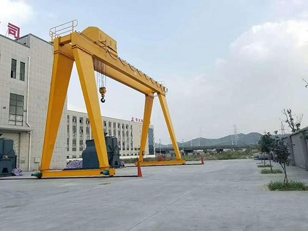 青島1噸跨度25米簡易龍門吊